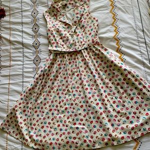 Lindy Bop cupcake Rockabilly dress with pockets!